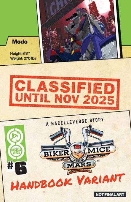 Biker Mice From Mars (2025) #6 Cover A Edu Souza Pre-order