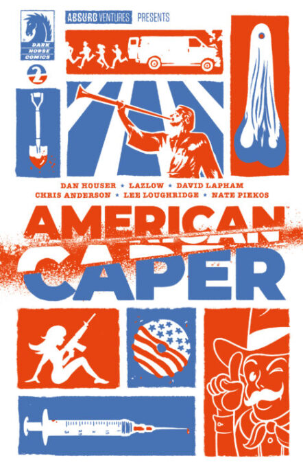 American Caper #2 Cover A (Tyler Boss) Pre-order