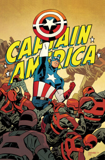 Black Widow & Captain America By Waid & Samnee Omnibus Chris Samnee Captain America Cover Pre-order