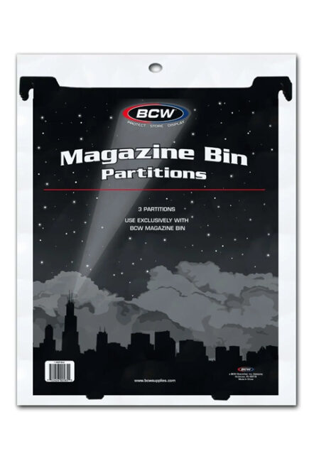 BCW Magazine & Document Bin Partitions