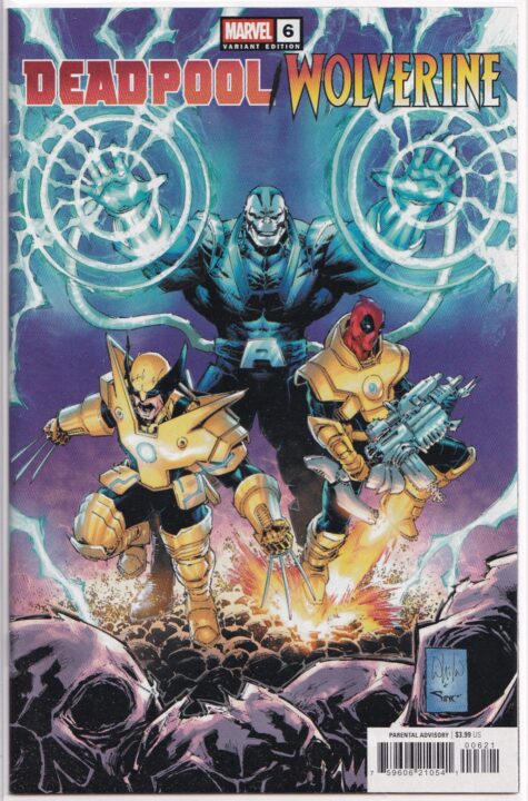 Deadpool / Wolverine #6 Whilce Portacio Variant Deadpool / Wolverine #6 Whilce Portacio Variant