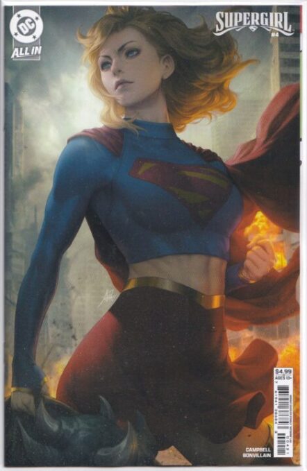 Supergirl Vol 8 #4 Stanley Artgerm Lau Variant