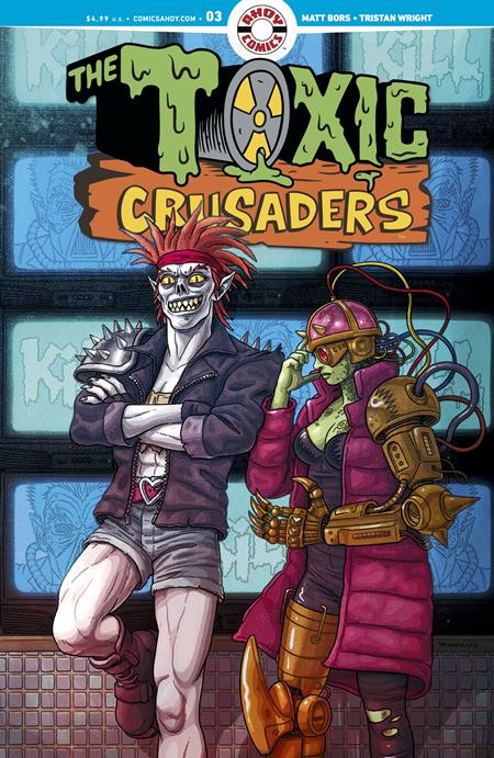 Toxic Crusaders #3 (Of 5) Cover A Tristan Wright Pre-order Toxic Crusaders #3 (Of 5) Cover A Tristan Wright Pre-order