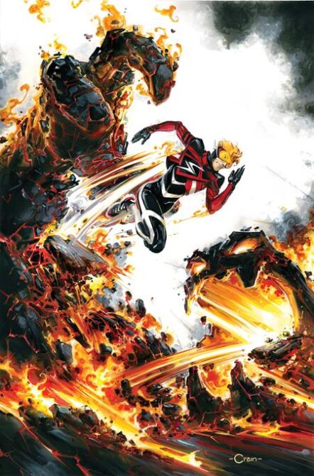 Absolute Flash #10 Cover C Clayton Crain Card Stock Variant Pre-order