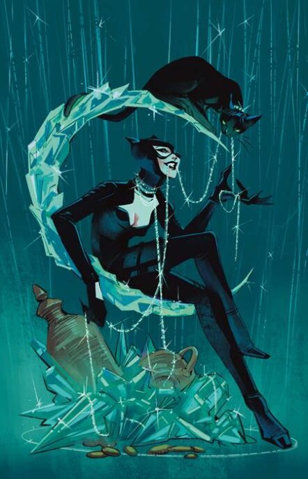 Catwoman #82 Cover D Sarah Baslaim Card Stock Variant Pre-order