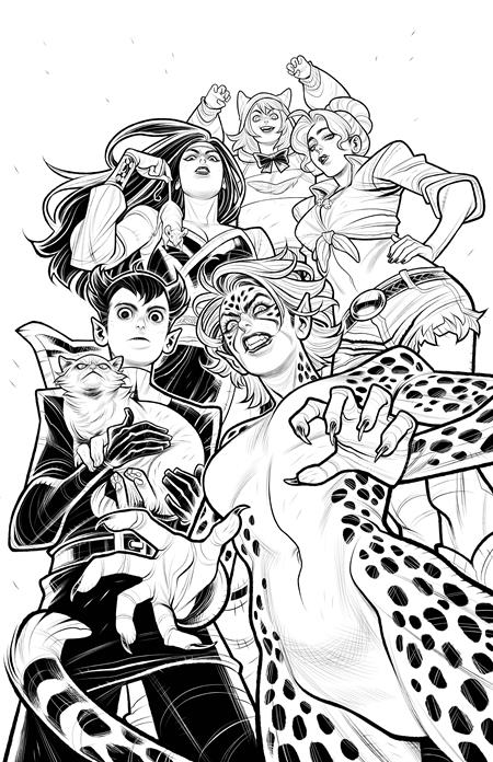 Cheetah And Cheshire Rob The Justice League #5 (Of 6) Cover C Elizabeth Torque Card Stock Variant Pre-order Cheetah And Cheshire Rob The Justice League #5 (Of 6) Cover C Elizabeth Torque Card Stock Variant Pre-order