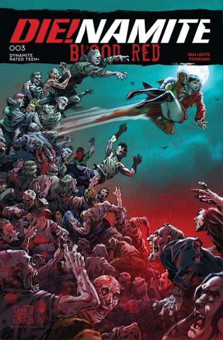 Die!Namite Blood Red #3 Cover B Roberto Meli Variant Pre-order