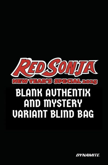 Red Sonja New Years Special 2025 #1 (One Shot) Cover D Blind Bag Variant Pre-order