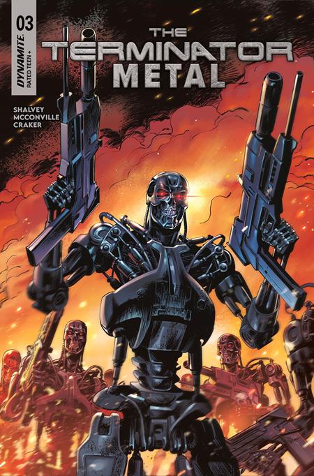 Terminator Metal #3 Cover D Paolo Antiga Variant Pre-order Terminator Metal #3 Cover D Paolo Antiga Variant Pre-order