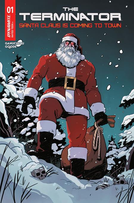 Terminator Santa Claus Is Coming To Town #1 (One Shot) Cover D Kendall Goode Variant Pre-order Terminator Santa Claus Is Coming To Town #1 (One Shot) Cover D Kendall Goode Variant Pre-order