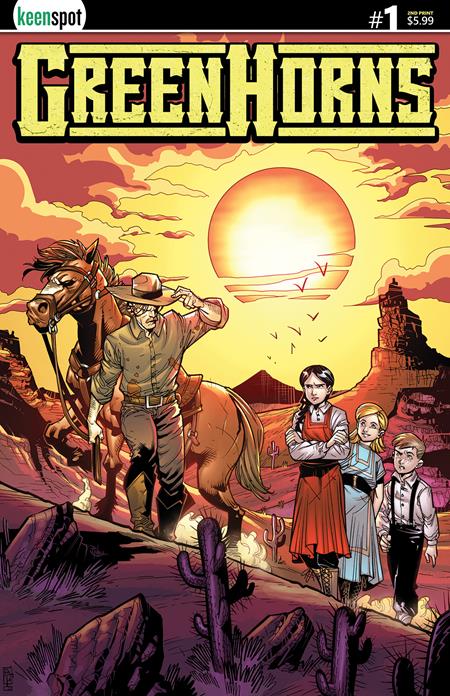 Greenhorns #1 Second Printing Cover A Athila Fabbio Pete Pantazis Pre-order Greenhorns #1 Second Printing Cover A Athila Fabbio Pete Pantazis Pre-order