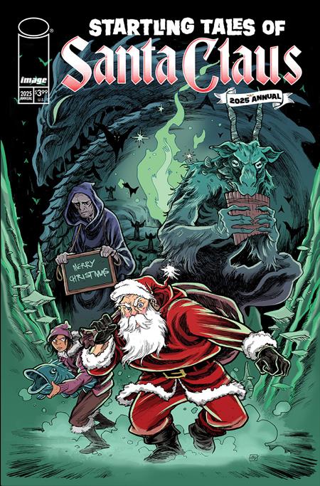 Startling Tales Of Santa Claus 2025 Annual (One Shot) Cover A Mark Laszlo Pre-order Startling Tales Of Santa Claus 2025 Annual (One Shot) Cover A Mark Laszlo Pre-order