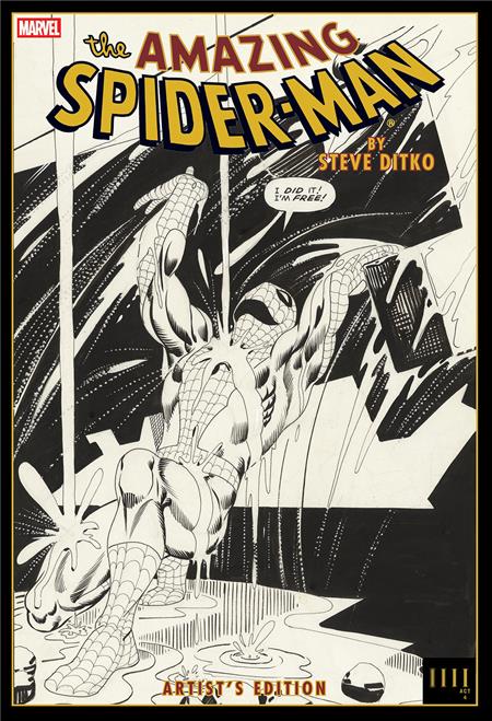 Amazing Spider Man By Steve Ditko Artists Edition HC Rain Cover Pre-order Amazing Spider Man By Steve Ditko Artists Edition HC Rain Cover Pre-order