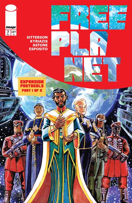 Free Planet #7 Cover A Jed Dougherty Pre-order Free Planet #7 Cover A Jed Dougherty Pre-order