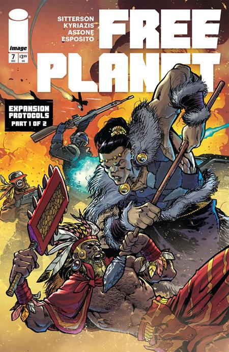 Free Planet #7 Cover B Ilias Kyriazis & Vittorio Astone Variant Pre-order Free Planet #7 Cover B Ilias Kyriazis & Vittorio Astone Variant Pre-order