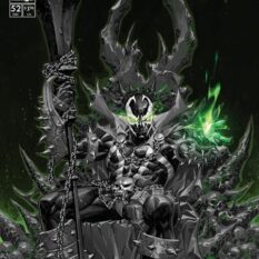 King Spawn #52 Cover B Kael Ngu B&W Variant Pre-order