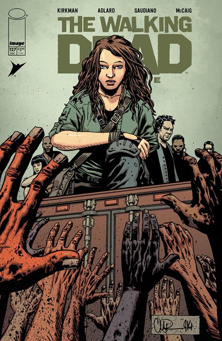 Walking Dead Deluxe #127 Cover B Charlie Adlard & Dave Mccaig Variant Pre-order Walking Dead Deluxe #127 Cover B Charlie Adlard & Dave Mccaig Variant Pre-order