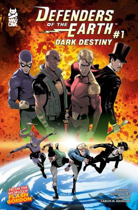 Defenders Of The Earth Dark Destiny #1 (Of 4) Cover B Vasco Georgiev Variant Pre-order