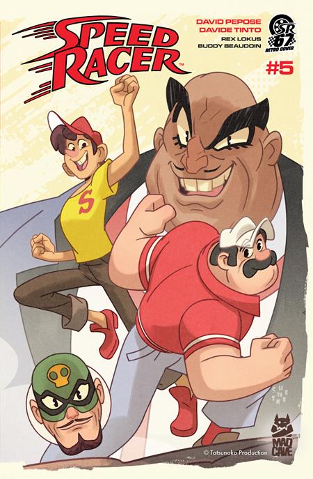 Speed Racer #5 Cover B Sean Galloway Retro Manga Variant Pre-order Speed Racer #5 Cover B Sean Galloway Retro Manga Variant Pre-order