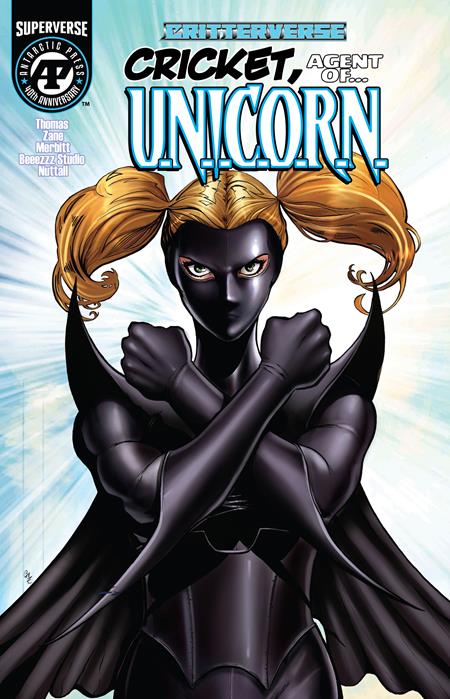 Critterverse Presents Cricket Agent Of Unicorn #1 (Of 4) Cover A Cb Zane Pre-order Critterverse Presents Cricket Agent Of Unicorn #1 (Of 4) Cover A Cb Zane Pre-order