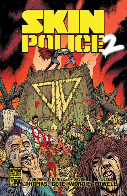 Skin Police 2 #4 (Of 4) Cover A Daniel Gete Pre-order