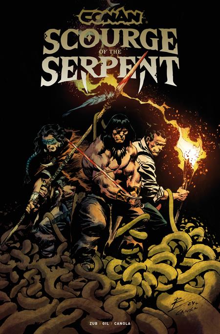 Conan The Barbarian Scourge Of The Serpent #4 (Of 4) Cover A Roberto De La Torre Pre-order Conan The Barbarian Scourge Of The Serpent #4 (Of 4) Cover A Roberto De La Torre Pre-order