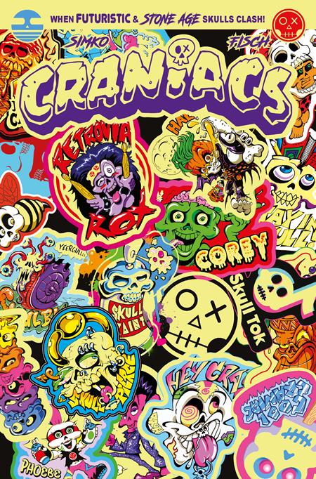 Craniacs #3 (Of 4) Cover C Joe Simko Collage Variant Pre-order Craniacs #3 (Of 4) Cover C Joe Simko Collage Variant Pre-order