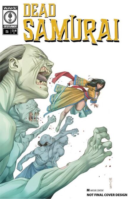Dead Samurai #5 Cover B Will Santos Pre-order