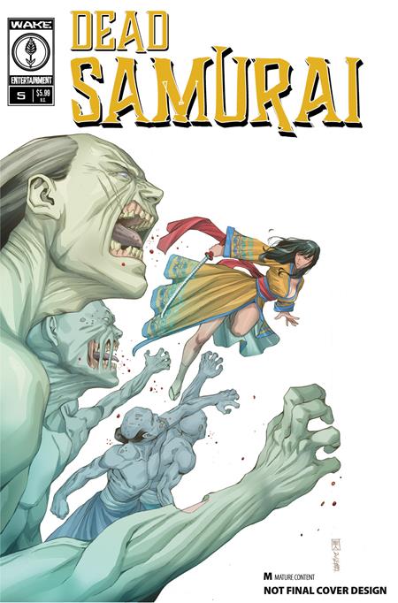 Dead Samurai #5 Cover B Will Santos Pre-order Dead Samurai #5 Cover B Will Santos Pre-order