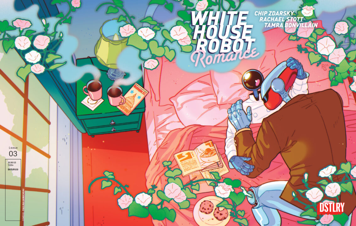White House Robot Romance #3 Cover B Paulina Ganucheau Variant Pre-order White House Robot Romance #3 Cover B Paulina Ganucheau Variant Pre-order
