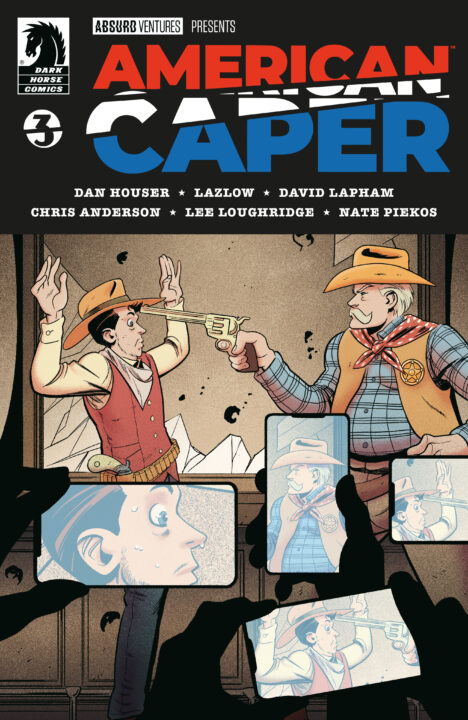 American Caper #3 Cover A (Tyler Boss) Pre-order American Caper #3 Cover A (Tyler Boss) Pre-order