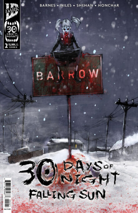 30 Days Of Night: Falling Sun #2 Variant B (Damien Worm) Pre-order