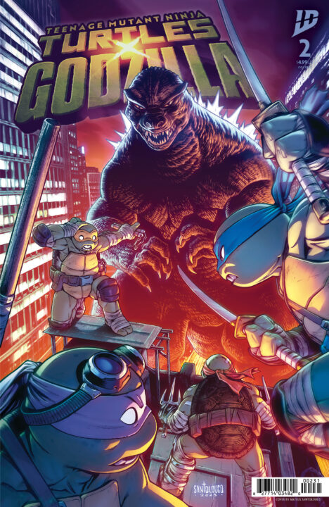 Teenage Mutant Ninja Turtles X Godzilla #2 Variant C (Santolouco) Pre-order Teenage Mutant Ninja Turtles X Godzilla #2 Variant C (Santolouco) Pre-order