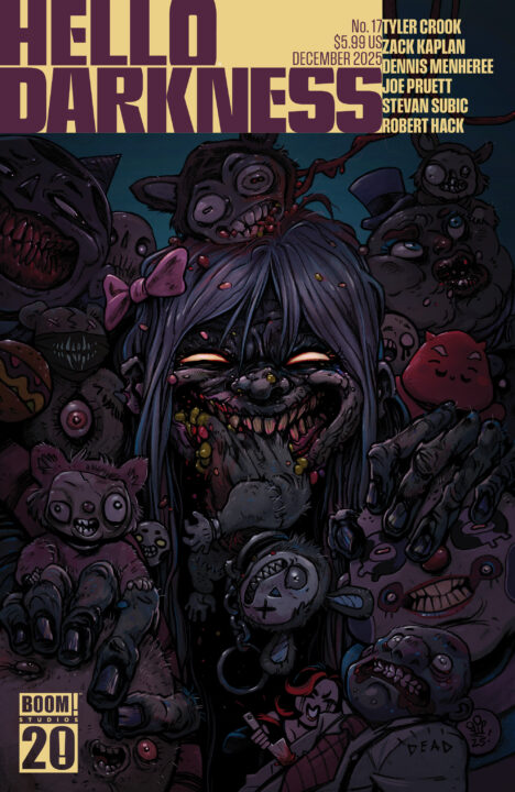 Hello Darkness #17 D Boom 20th Anniversary Variant (Dressed, TBD) Pre-order Hello Darkness #17 D Boom 20th Anniversary Variant (Dressed, TBD) Pre-order