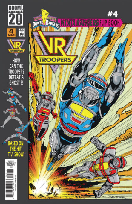 VR Troopers/Power Rangers Flipbook Facsimile Edition #4 A Main (Dressed, Smith) Pre-order