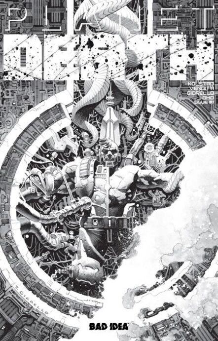 Planet Death Planet Sized Edition #1  Cover B B&W Tomas Giorello Variant Pre-order