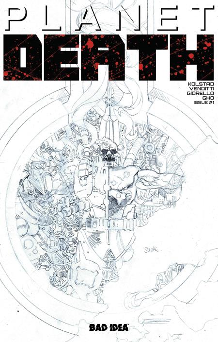 Planet Death Planet Sized Edition #1  Cover C Tomas Giorello Variant Pre-order Planet Death Planet Sized Edition #1  Cover C Tomas Giorello Variant Pre-order