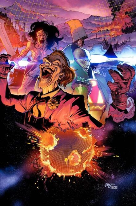 DC K.O. #3 (Of 5) Cover A Javier Fernandez Acetate Pre-order