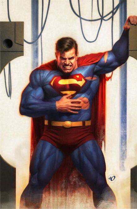 Superman #34 Cover D Ariel Olivetti Card Stock Variant (DC K.O.) Pre-order