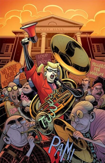 Harley Quinn #58 Cover D Elizabeth Torque Card Stock Variant Pre-order