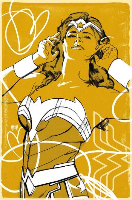 Wonder Woman Black & Gold 2026 Special #1 (One Shot) Cover B Mitch Gerads Card Stock Variant Pre-order