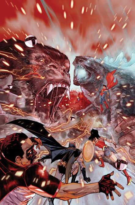 Justice League vs Godzilla vs Kong 2 #7 (Of 7) Cover D Carmine Di Giandomenico Card Stock Variant Pre-order