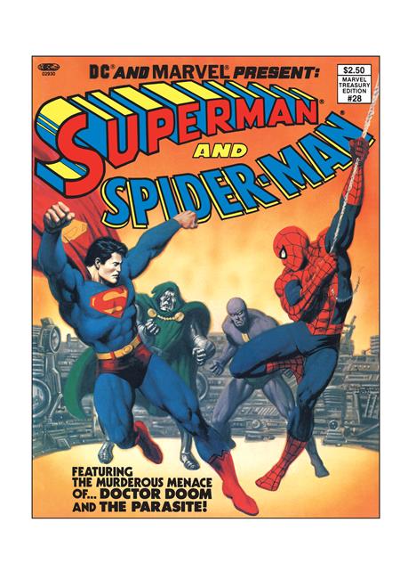DC And Marvel Present Superman And Spider-Man (Marvel Treasury Edition #28) #1 Facsimile Edition Cover A John Romita Sr & Bob Larkin Pre-order DC And Marvel Present Superman And Spider-Man (Marvel Treasury Edition #28) #1 Facsimile Edition Cover A John Romita Sr & Bob Larkin Pre-order