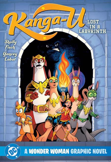 Kanga-U Lost In A Labyrinth A Wonder Woman Graphic Novel TP Pre-order Kanga-U Lost In A Labyrinth A Wonder Woman Graphic Novel TP Pre-order