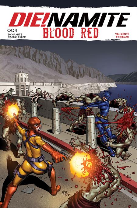 Dienamite Blood Red #4 Cover A Ej Su Pre-order Dienamite Blood Red #4 Cover A Ej Su Pre-order