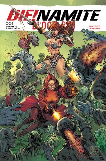 Dienamite Blood Red #4 Cover B Roberto Meli Variant Pre-order