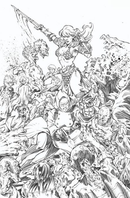 Dienamite Blood Red #4 Cover D Will Robson Variant Pre-order