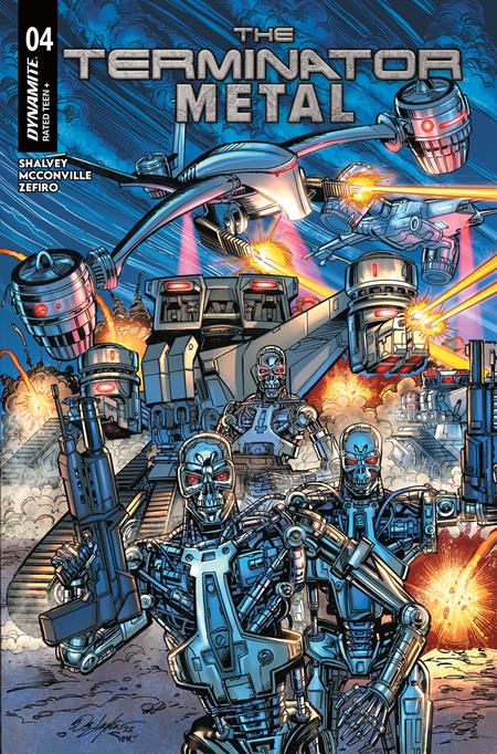 Terminator Metal #4 Cover B Bob Layton Variant Pre-order Terminator Metal #4 Cover B Bob Layton Variant Pre-order
