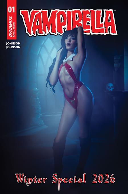 Vampirella Winter Special 2026 #1 (One Shot) Cover D Cosplay Variant Pre-order Vampirella Winter Special 2026 #1 (One Shot) Cover D Cosplay Variant Pre-order