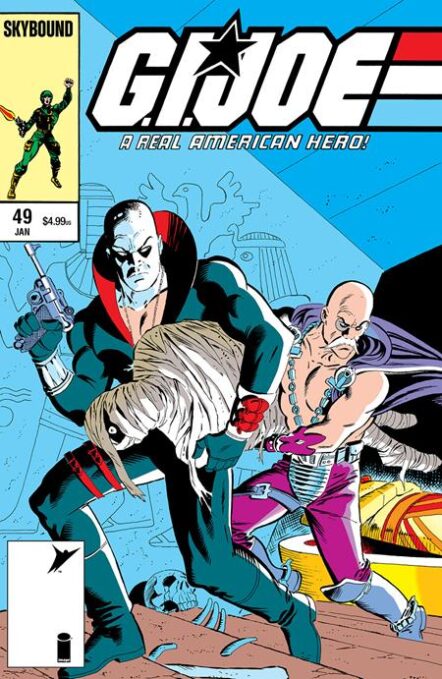Gi Joe A Real American Hero #49 Hama Files Edition Cover C Mike Zeck Foil Variant Pre-order